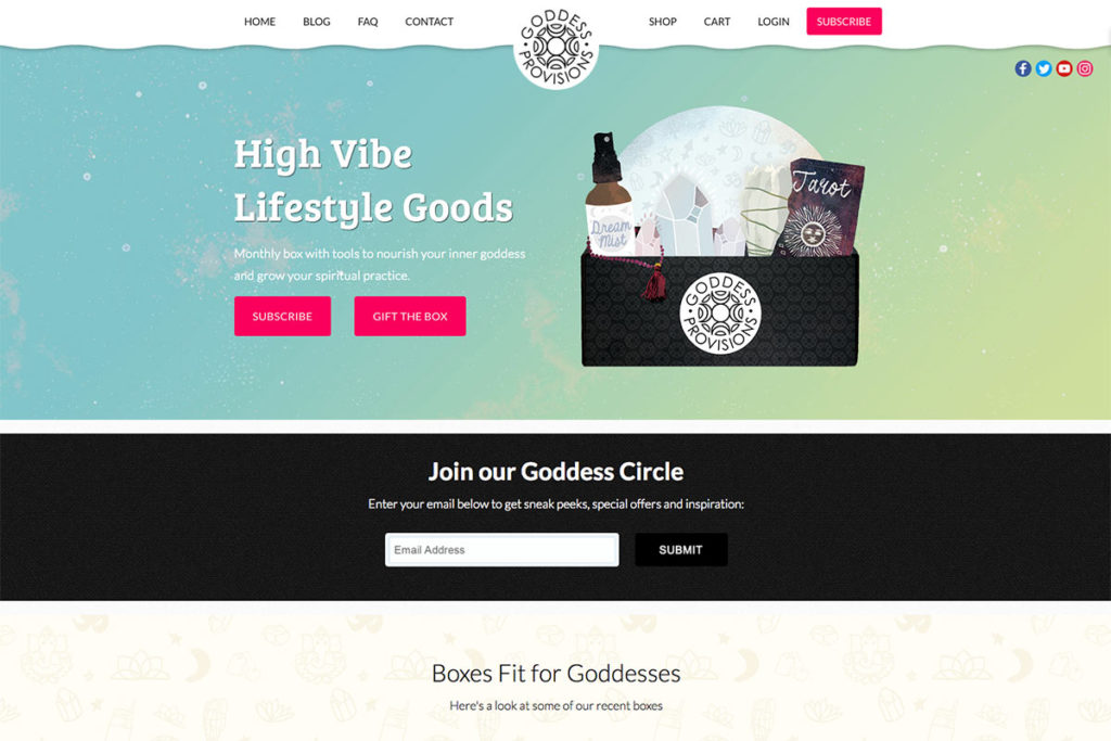 goddess provisions